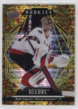 2022 Upper Deck Allure Rookies Gold Glitter Bomb 98/199 Mads Sogaard #140 0o0x
