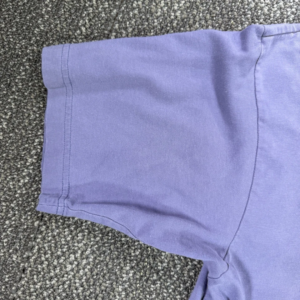 Camiseta De Colección Banana Republic En Blanco Para Hombre Pequeña Púrpura Lila Manga Corta Años 90 Camiseta Foto 4 de 4