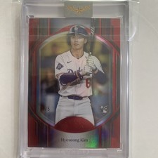 2025 Topps Five Star - Hyeseong Kim RC #89 Red /5 Los Angeles Dodgers
