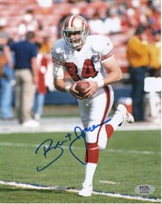 BRENT JONES  Signed Autographed Auto 8x10 Photo Picture San Francisco 49ers PSA