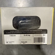 Pro Fit 3" 10D CUT Masonry Nail  Heat Treated 1 LB Box 93178