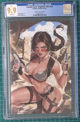 CGC 9.9 Female Force Angelina Jolie #1 Fadame Yildirim  NYCC Variant 2025  15/40