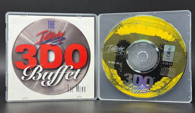 The Interplay 3DO Buffet (3DO) *MANUAL & DISC ONLY - TESTED*