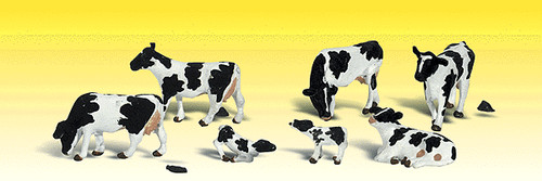 Woodland Scenics 2187 Figuras N Escala Escénicas Vacas Holstein Paquete (11) | Zustand: Nuevo