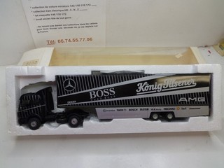 1/43 ELIGOR LBS CAMION MERCEDES BOSS ASSISTANCE DTM