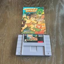 Congos Caper SNES Super Nintendo Data East Game with Manual SNS-J2-USA 1993