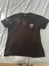 Cherokee North Carolina Harley Davidson Pocket Black T-Shirt