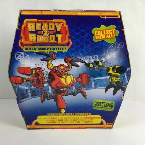 NEUF, PRÊT 2 ROBOTS BOT BLASTERS, FIGURINE MYSTÈRE EXCLUSIVE - Photo 2 sur 4