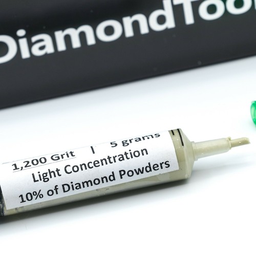 Polishing Lapidary Paste Diamond Compound, 200,000 Grit to 400 Grit (L), 5 Gram - Picture 62 of 101
