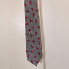 Charing Cross hand finished 100% silk tie made in USA RN 17899