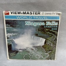 View Master A656, Niagara Falls Canadian Side, GAF World Travel, 3 Reel Set 5S4