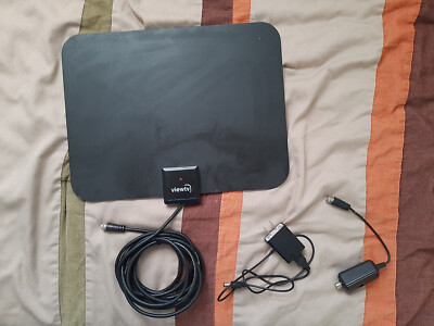 ViewTV 50 Mile Range Flat HD Digital Indoor Amplified TV Antenna | eBay