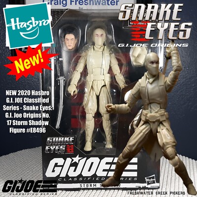 NEW 2020 Hasbro G.I. JOE Classified Series No. 17 Storm Shadow Figure #E8496