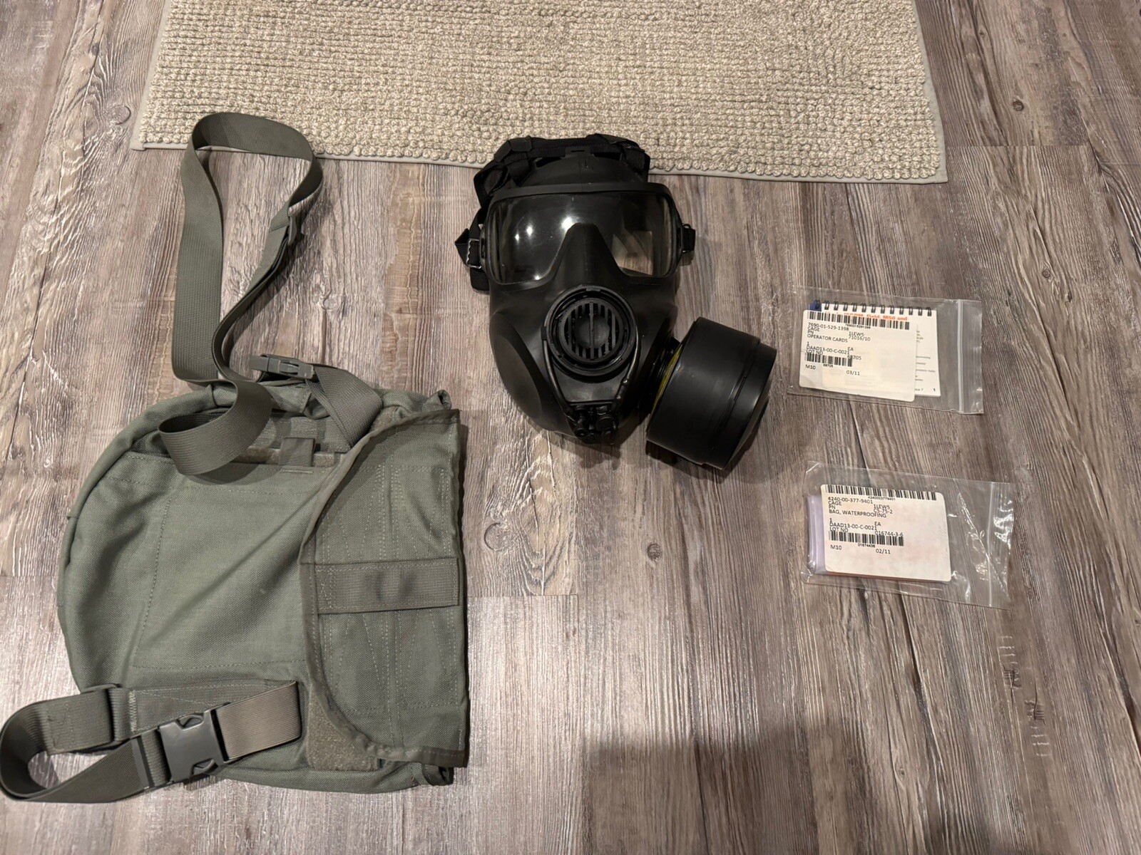 SOF Avon fm53 Fm-53 gas mask LARGE Cbrn Nbc kit  W Filter Military Surplus CAG