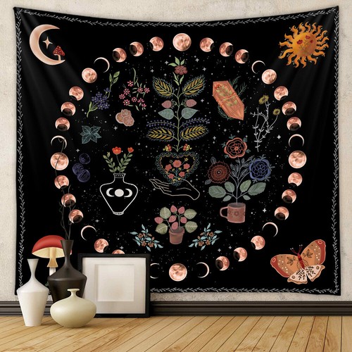 2025 - Extra Large Tapestry Wall Hanging Mandala Psychedelic Bohemian Rug Decors - Picture 26 of 29