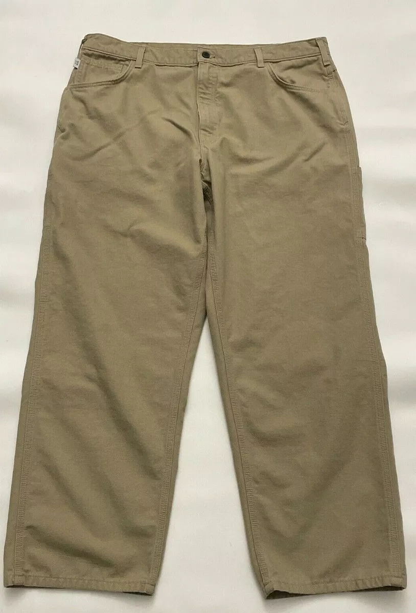 CARHARTT FRB159 GKH Flame Resistant Canvas Loose Fit Pant 42x32. 02220322