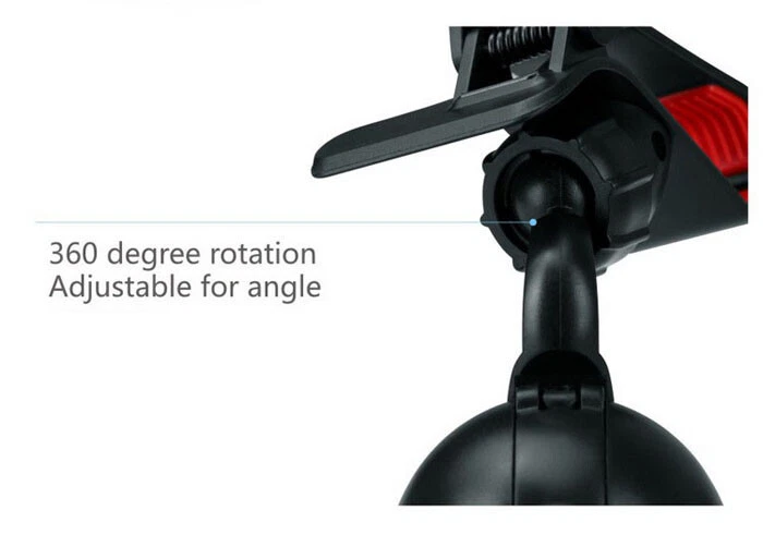 windshield Long Mount Phone Car Holder for GPS Samsung Galaxy S6 S7 S8 S9 S10 - Image 3 of 4