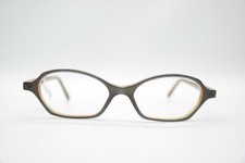 Vintage Designer Glasses 2256 507 Blue Brown Square Eyeglasses Frame NOS