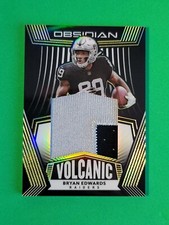 2020 Obsidian Volcanic Material Electric Etch Yellow /25 Bryan Edwards R6220J