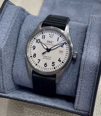 IWC Pilots Watch Mark XVII Automatic 40mm,Silver Dial - Steel on
