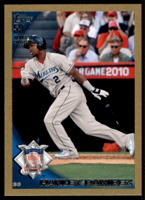 2010 Topps Update #US-150 Hanley Ramirez Gold /2010
