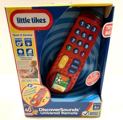 Little Tikes Discover Sounds Universal Remote TOY NEW Baby Child Toy 6+ Months