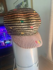 Rasta Cap Dread Tam Hats Beret Caps Peak Africa Crown Reggae Marley Jamaica M/L