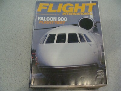 FLIGHT INTERNATIONAL - Falcon 900, Flight-Test - 20/09/1986