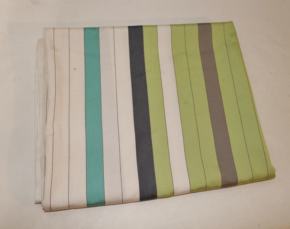 Dekostoff Vorhangstoff Stoffrest 119 x 143 cm gestreift - Bild 2 von 3