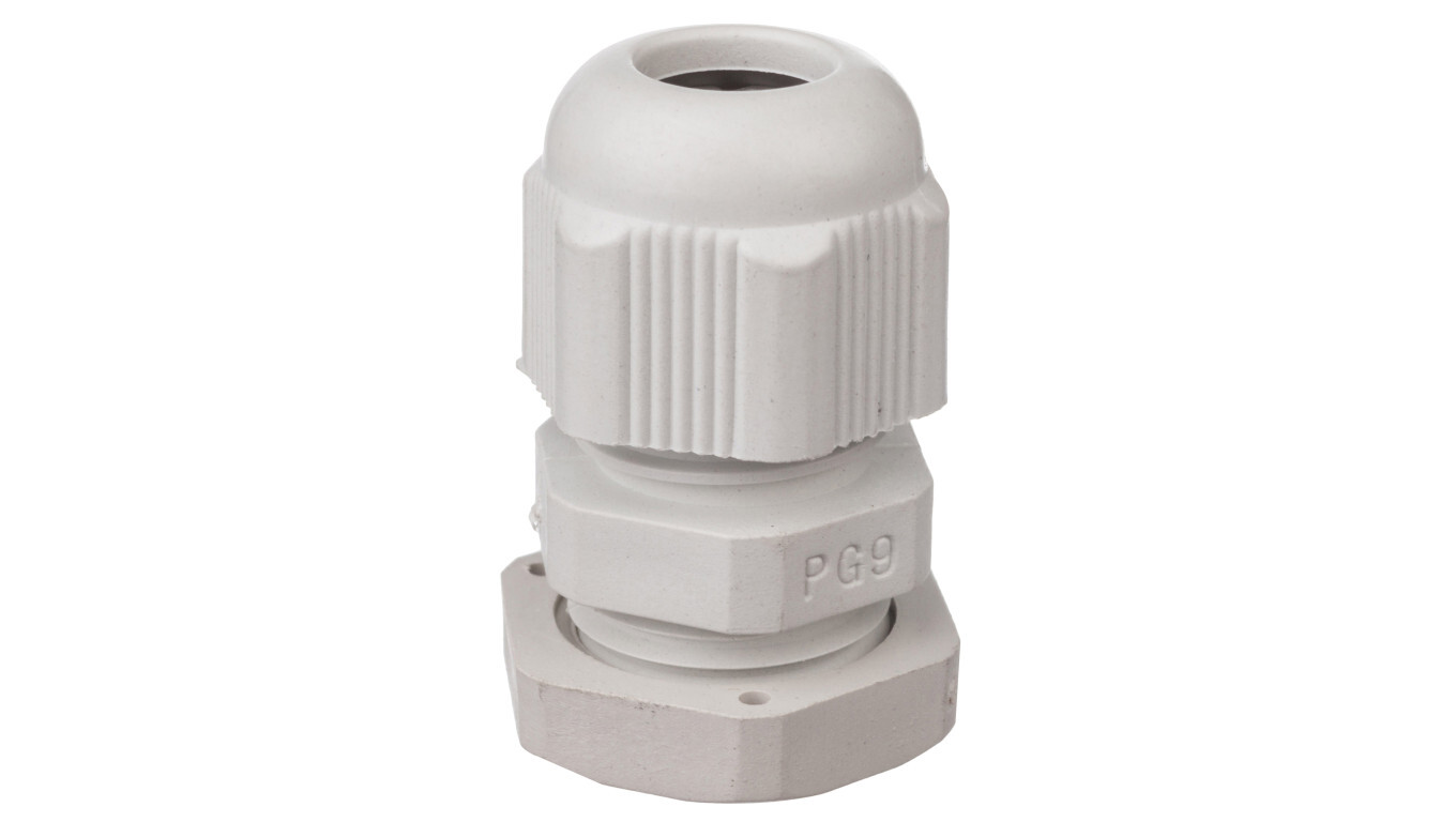PG 9 IP68 polyamide cable gland 70142 EM4709PG /T2UK