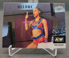 2022 Upper Deck Allure AEW #111 Red Velvet wrestling card