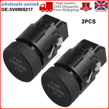 2X Engine Start Stop Switch Button For Skoda Scala Superb Karoq Kodiaq 3V0905217