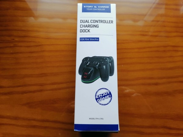 Doble cargador de mando Ps4