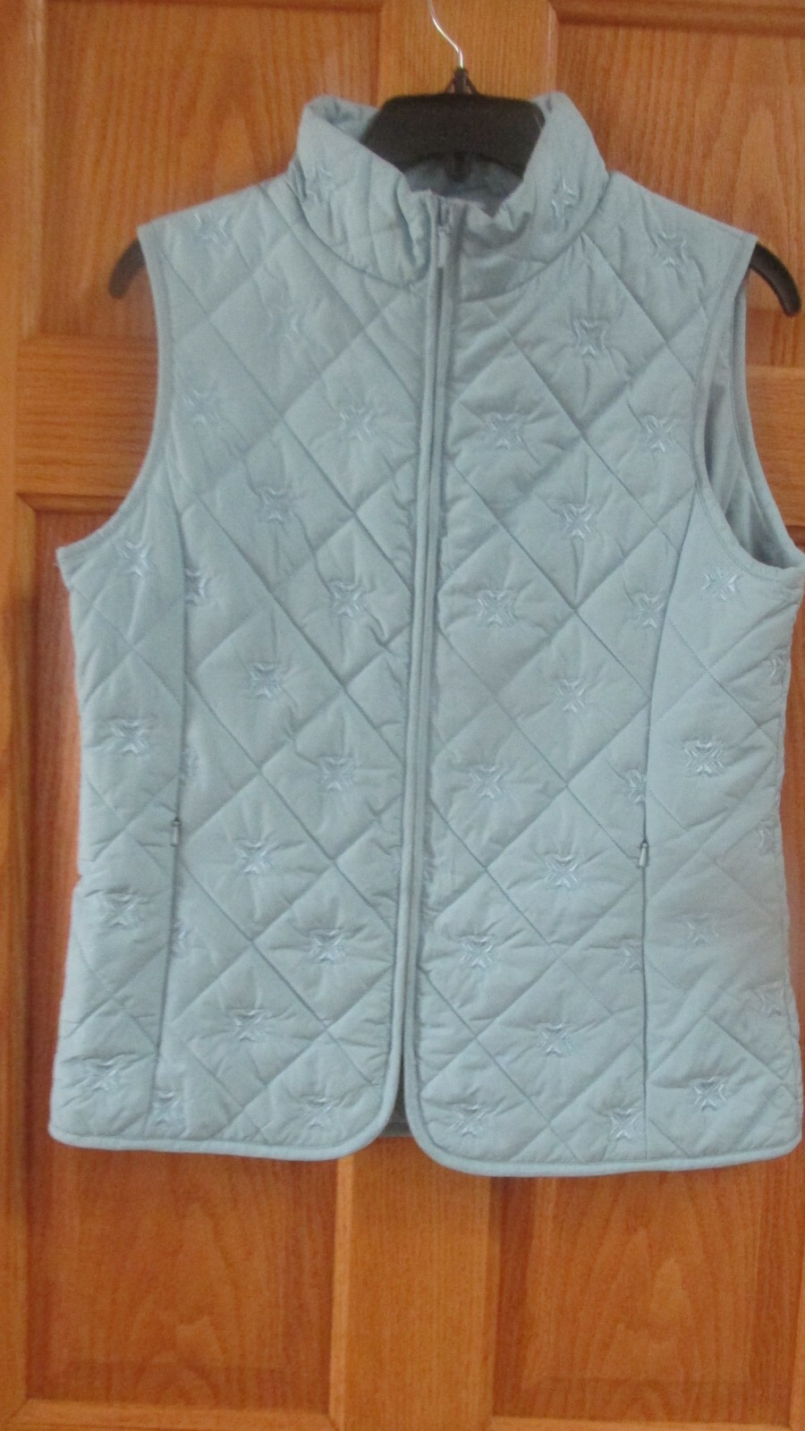 Pendleton Light Blue  Quilted Full Zip Polyester … - image 10
