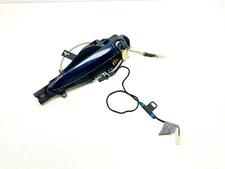 BLUE 2007 BMW X5 E70 FRONT LEFT DRIVER EXTERIOR DOOR HANDLE BRACKET W/ KEY OEM*