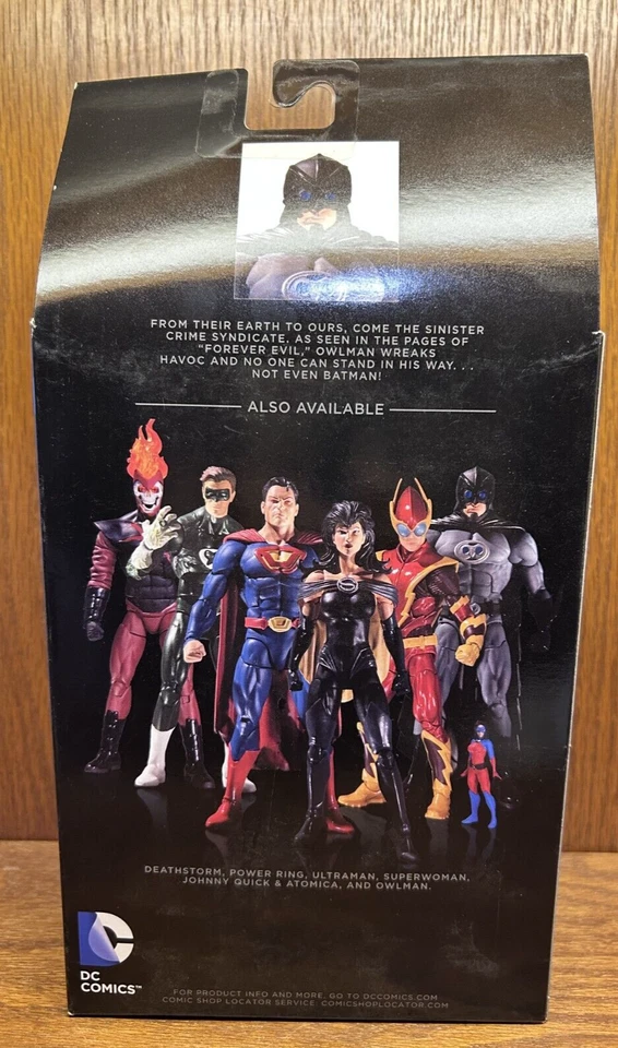 Figura Owlman 6.5" DC Collectibles Comics Crime Syndicate Super-Villains Foto 4 de 4