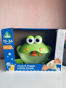 musical froggie bubble blower