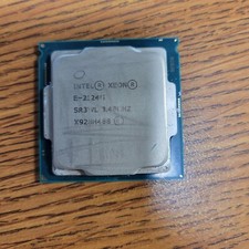 Intel Xeon E-2124G SR3WL 3.40GHZ Processor