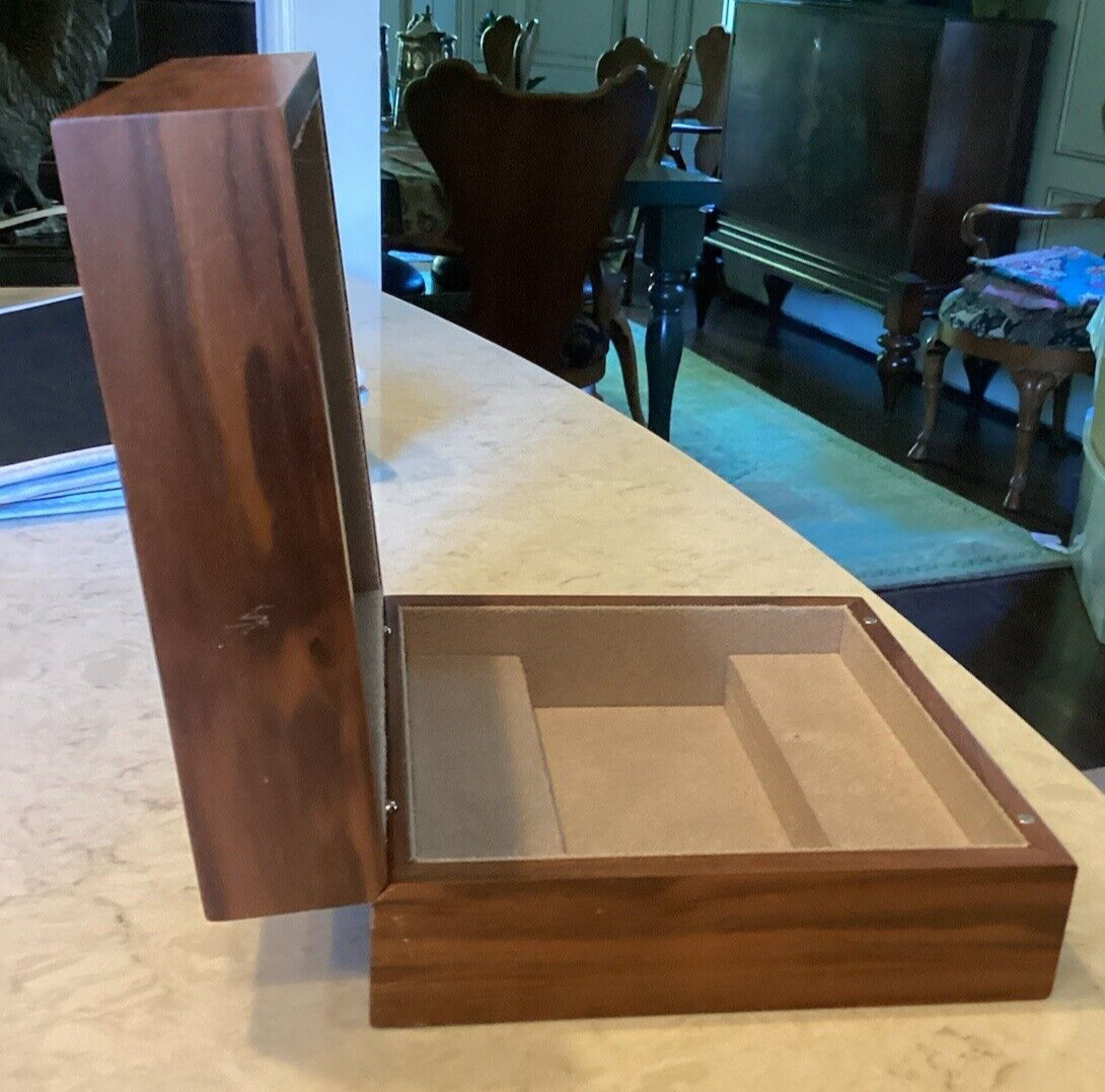 Authentic Montegrappa Watch Walnut Box Presentati… - image 3
