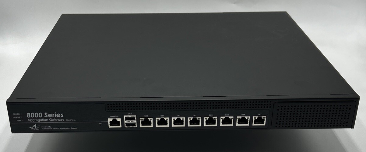 TELoIP 8000 Series 8-port GbE Network Platform i7 32GB 256GB SSD /w OPNsense