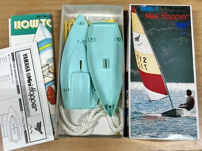 船 模型 レトロ YAMAHA 船舶 置物 NIB 1/16 Vintage Bandai Yamaha Mini Hopper Dinghy Yacht