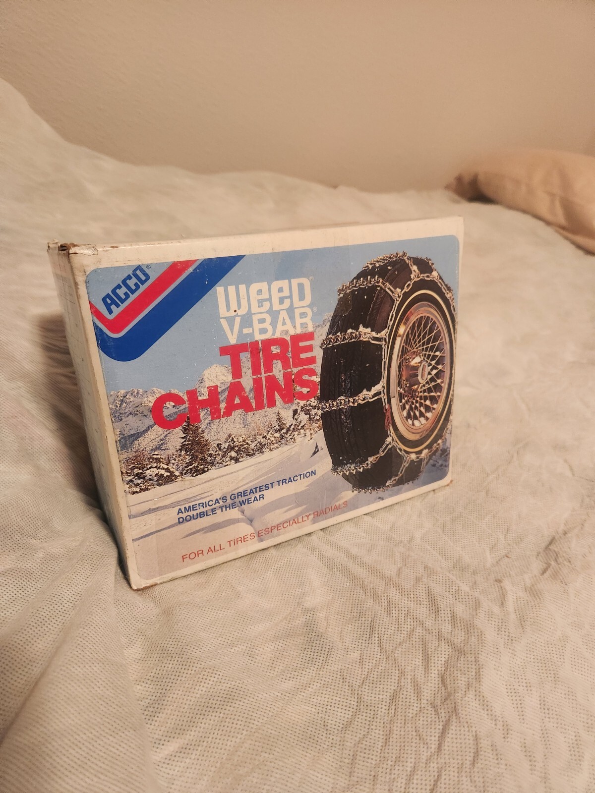 Acco Weed VBar Tire Chains 1817 Open Box eBay