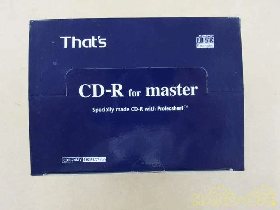 That’s Taiyo Yuden CD CDR-74MY10P CD-R For Master 74min in Made in Japan Audio - Image 3 of 4
