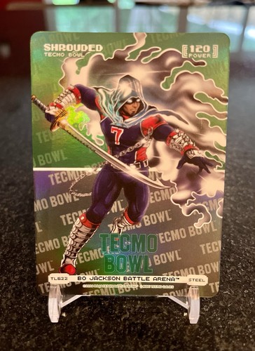 2026 Bo Jackson Battle Arena Tecmo Bowl CJ Stroud Tecmo Logo Foil Shrouded