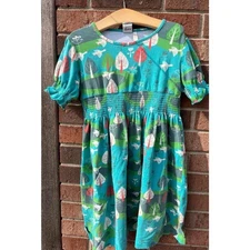 Matilda Jane Girls' Dress - Charming Nature Print Girls 8