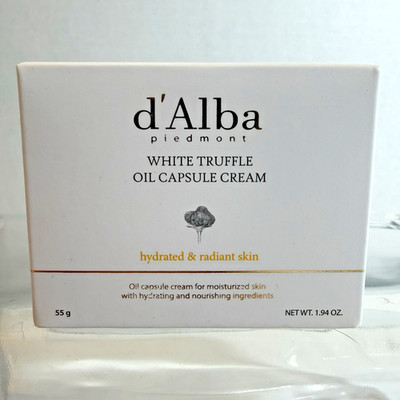 d'alba Piedmont Italian White Truffle Oil Capsule Cream Korean Anti Aging NEW