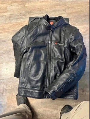 DAINESE Perforated leather motorcycle jacket with insulated