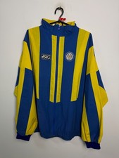 LEEDS UNITED 1993/1995 TRAINING FOOTBALL JACKET VINTAGE ASICS SHIRT JERSEY