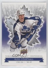 2017 Upper Deck Toronto Maple Leafs Centennial Russ Courtnall #69 8tn