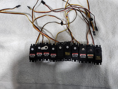 10 Hitec servos